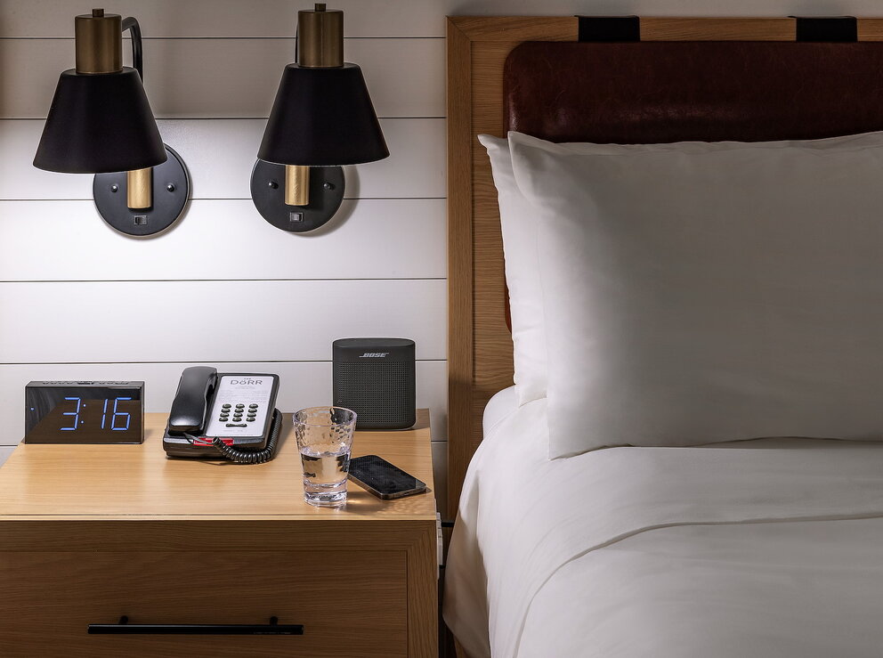 door county wi hotel room at the dorr hotel