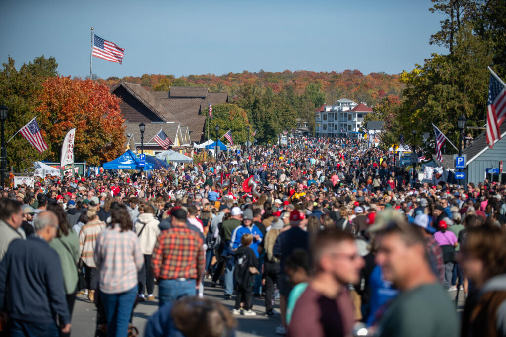 large crowd of people